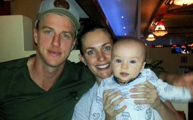 Morne Morkel and his anchor wife